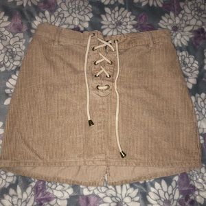 Kendall & Kylie Corduroy Skirt